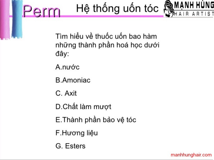 uốn tóc - mạnh hùng hair artist 