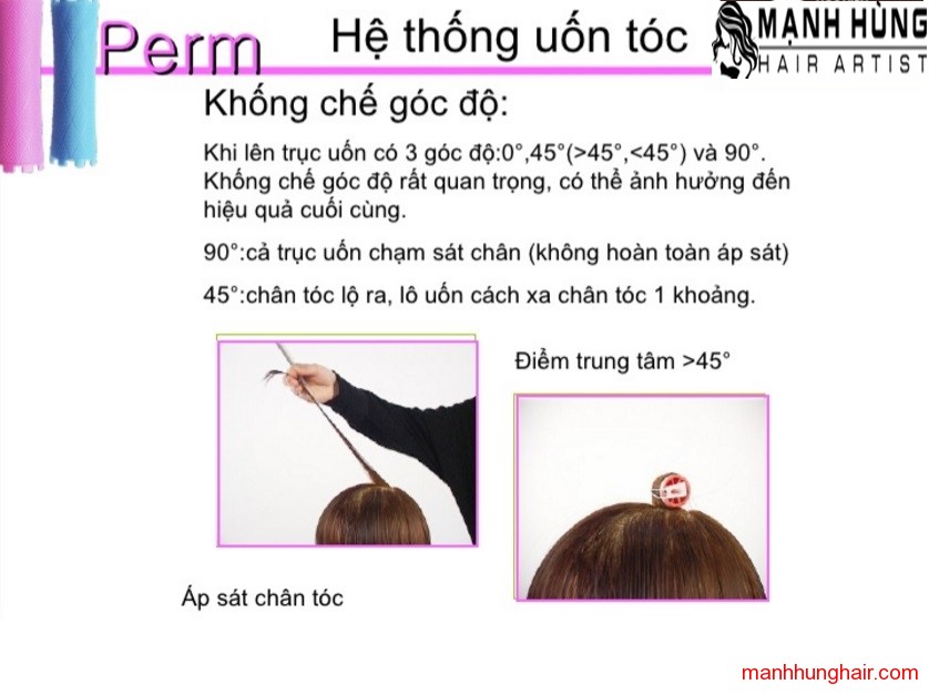 uốn tóc - mạnh hùng hair artist 