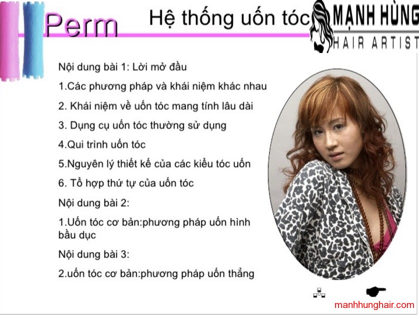 uốn tóc - mạnh hùng hair artist 