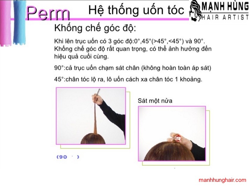 uốn tóc - mạnh hùng hair artist 