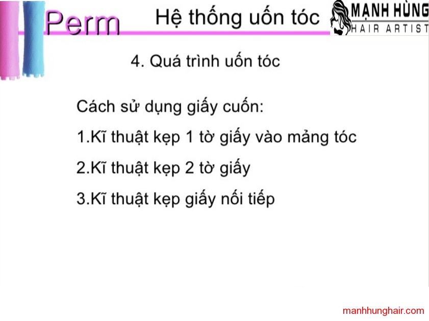 uốn tóc - mạnh hùng hair artist 