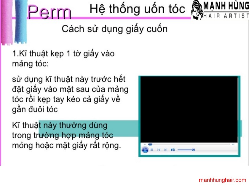 uốn tóc - mạnh hùng hair artist 