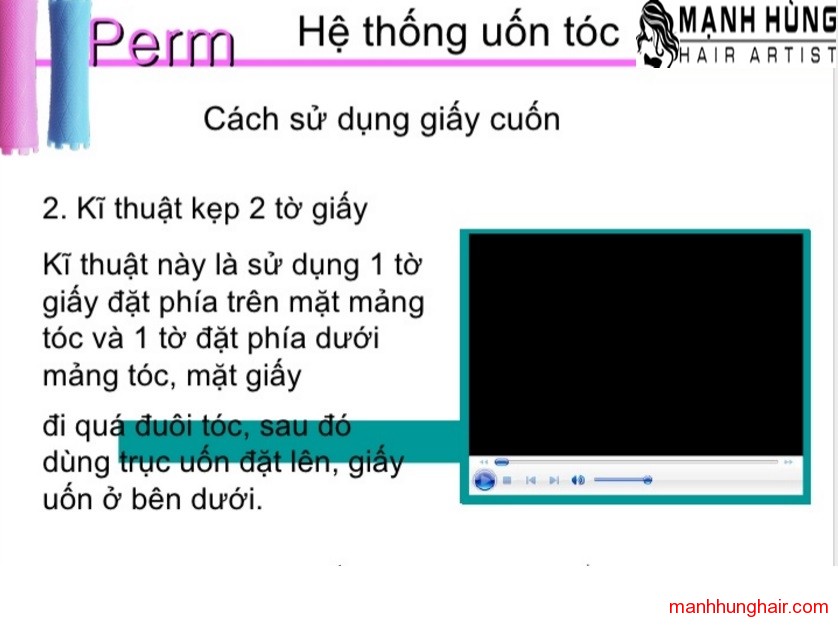 uốn tóc - mạnh hùng hair artist 