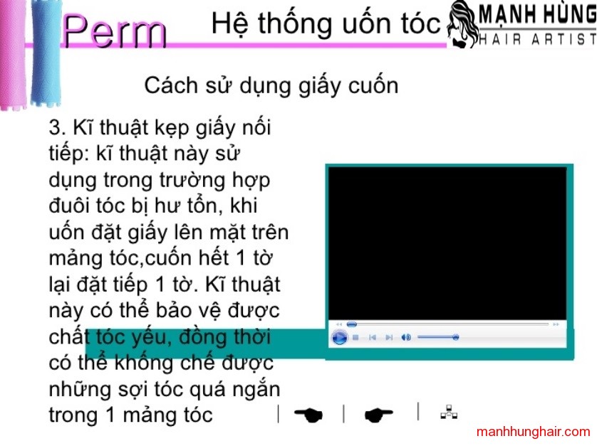 uốn tóc - mạnh hùng hair artist 