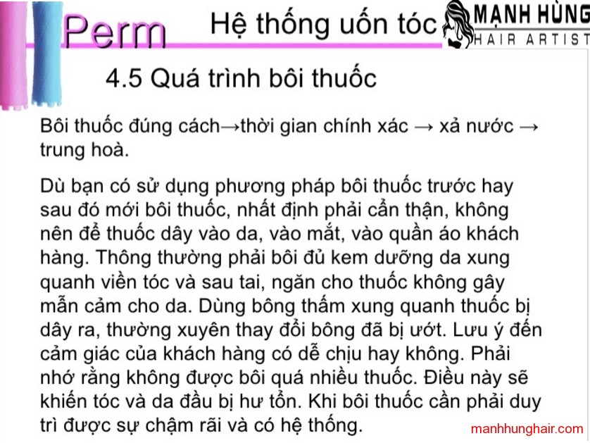 uốn tóc - mạnh hùng hair artist 