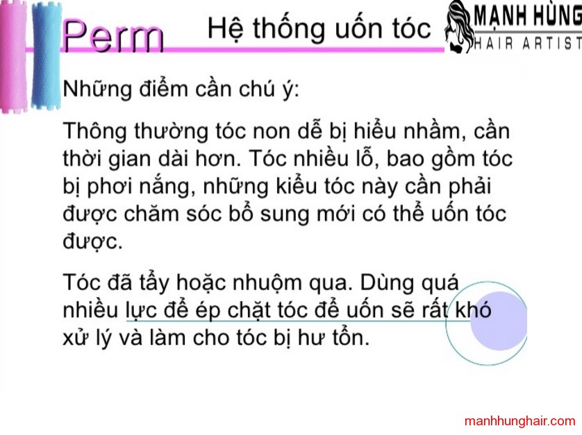 uốn tóc - mạnh hùng hair artist 