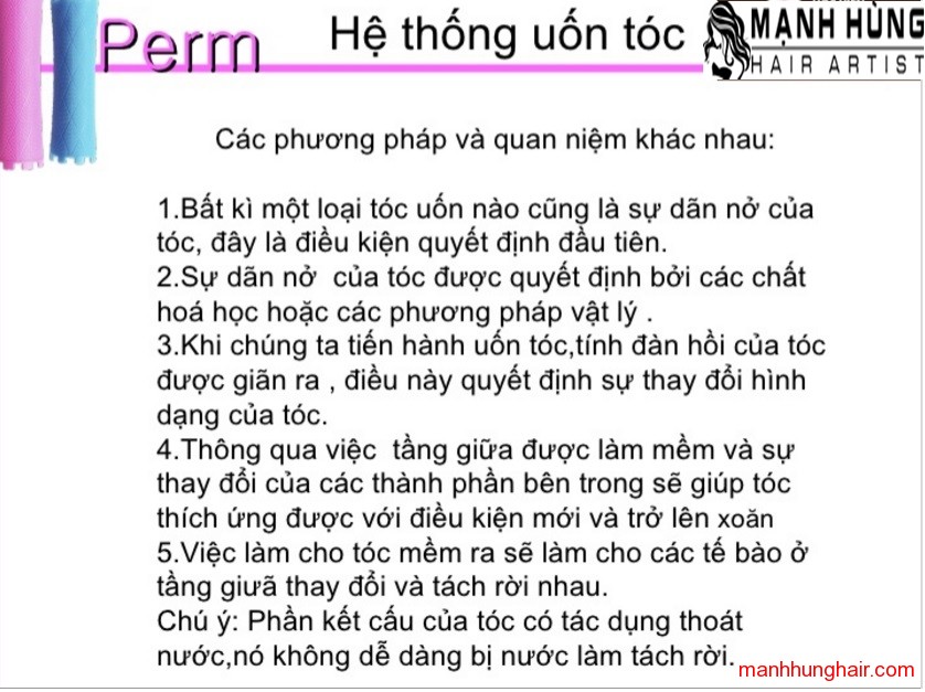 uốn tóc - mạnh hùng hair artist 