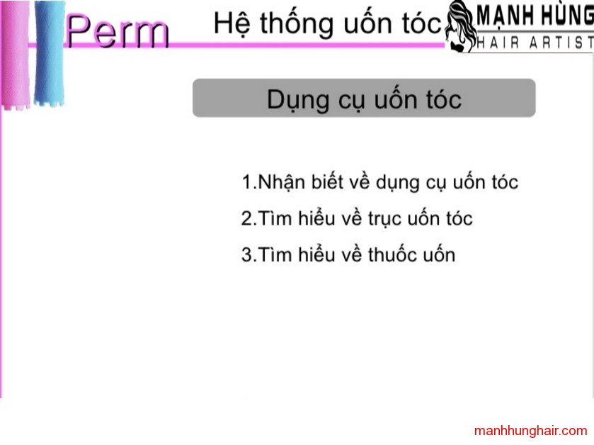 uốn tóc - mạnh hùng hair artist 